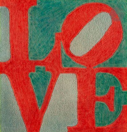 null AFTER Robert CLARCK known as Robert INDIANA (1928-2018) 
After Classic Love,...