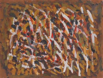 null Pierre COQUET (1926-2021)
Composition beige - Composition rouge et blanche
2...