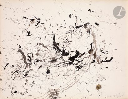 Claude VISEUX (1927-2008)
Composition, 1956
Encre...