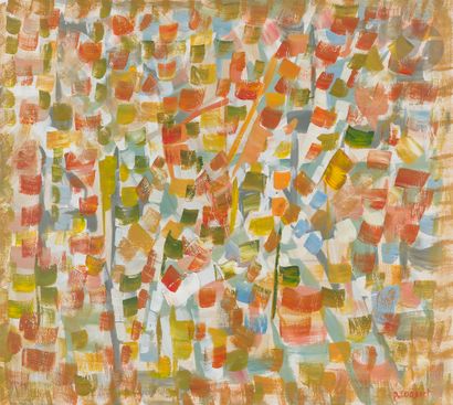 null Pierre COQUET (1926-2021)
Composition colorée - Composition orange et brune
2...