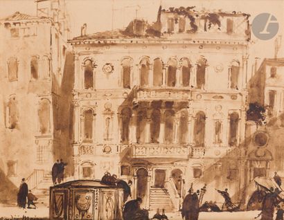 André MAIRE (1898-1984)
Venise, un palais
Encre...