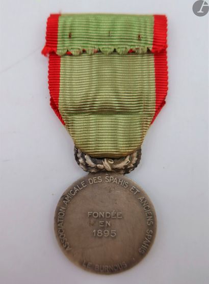 null FRANCE 
Medal of the friendly association of the Spahis and former Spahis "...