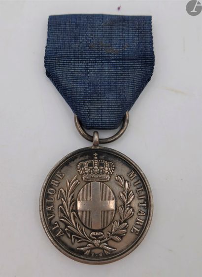 null SARDAIGNE 
MÉDAILLE DE LA VALEUR MILITAIRE (1793). 
Médaille de la valeur militaire...