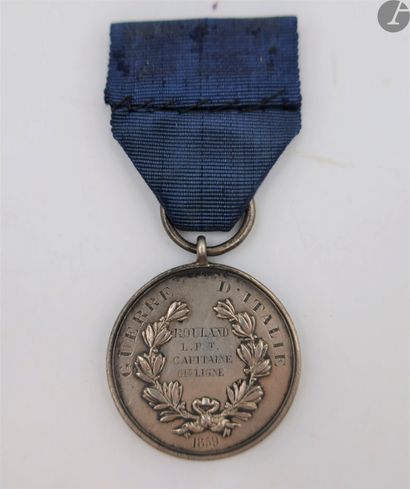 null Foreign medals awarded during the campaigns of the Second Empire

ITALY 

SARDINIA...