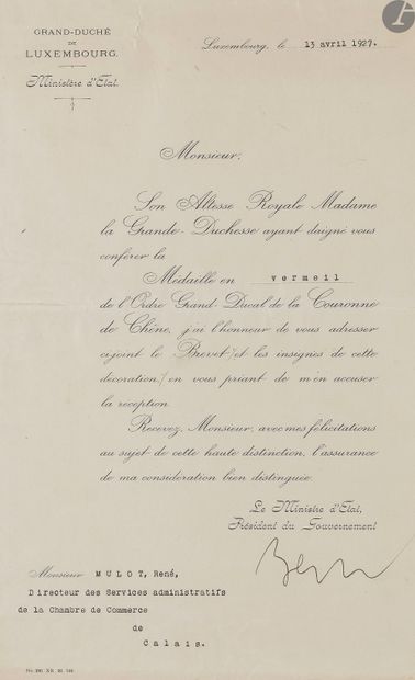 VATICAN
ORDRE DE PIE IX (1847)
Autorisation...