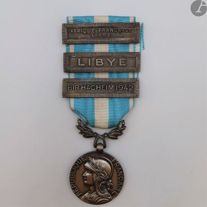 null FRANCE
MÉDAILLE COLONIALE (1893)
Médaille coloniale, modèle dit de Londres,...