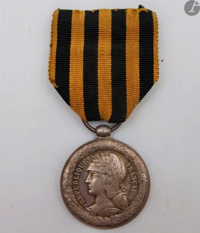 FRANCE 
MÉDAILLE DU DAHOMEY (1892)
Médaille...