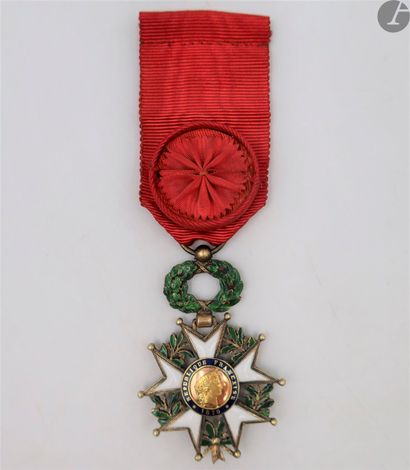 null FRANCE 
ORDER OF THE LEGION OF HONOR, instituted in 1802. 
Officer's star of...