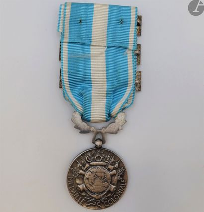 null FRANCE
MÉDAILLE COLONIALE (1893)
Médaille coloniale, modèle dit de Londres,...