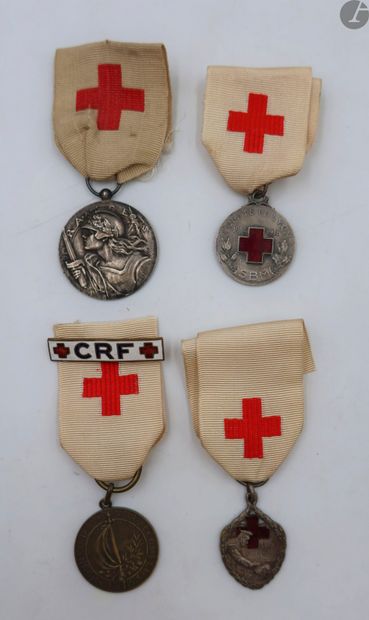 RED CROSS - 1st G.M.
Set of four medals of...