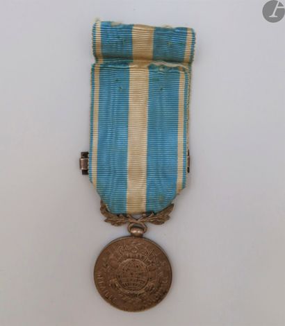 null FRANCE
MÉDAILLE COLONIALE (1893)
Médaille coloniale du 1er type, modèle non...