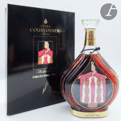 null 1 B COGNAC EXTRA COLLECTION ERTÉ N° 4 VIEILLISSEMENT 75 cl 40% (Coffret d'origine)...