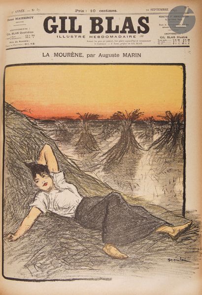 null 
*Theophile Alexandre Steinlen (1859-1923) 


Gil Blas illustrated. From n°...