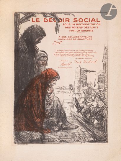 null 
*Théophile Alexandre Steinlen (1859-1923) 


Le Môme ; La Payse ; Soldats et...