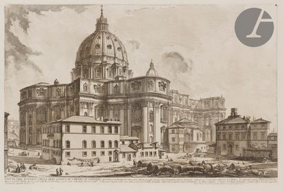 null Giambattista Piranesi (1720-1778) 

Veduta dell' Esterno della gran Basilica...