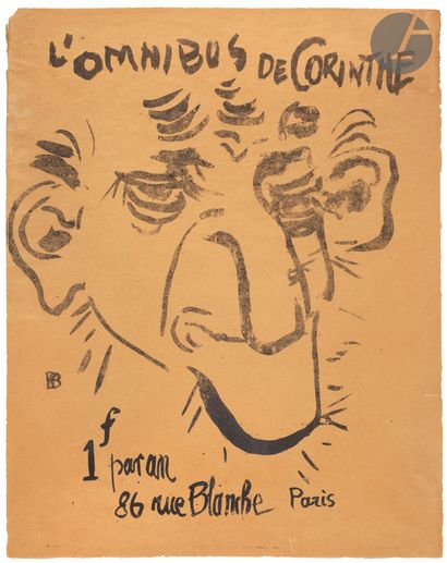 null 
*Pierre Bonnard (1867-1947) 


L'Omnibus de Corinthe. 1897. Lithographie. La...