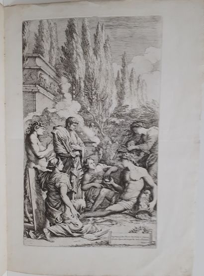  Salvator Rosa (1615-1653) 
Alexandre dans l'atelier d'Apelles ; Démocrite ; Le Génie...
