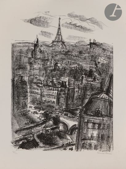 null Hermine David (1890-1970) 

Various subjects (Views of Paris, The Harvest, The...