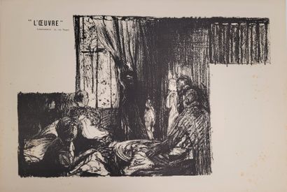 Edouard Vuillard (1868-1940) 
Les Soutiens...