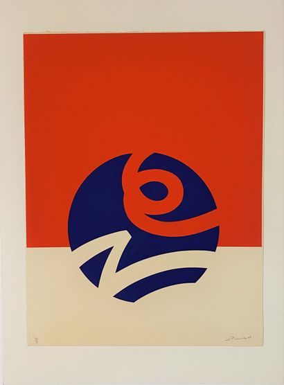 null James Pichette (1920-1996) 

Compositions géométriques. 1970-1976. Lithographie....