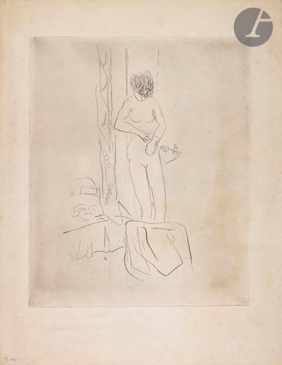 null 
*Pierre Bonnard (1867-1947) 




Les Bas. Vers 1927-1928. Lithographie. 295...