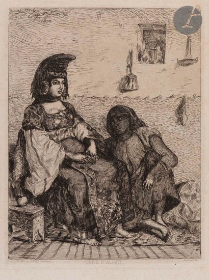 Eugène Delacroix (1798-1863)
Juive d’Alger....