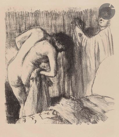 Edgar Degas (1834-1917)
La Sortie du bain...