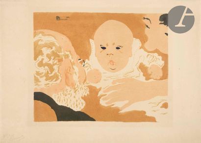 *Pierre Bonnard (1867-1947)
Scène de famille...