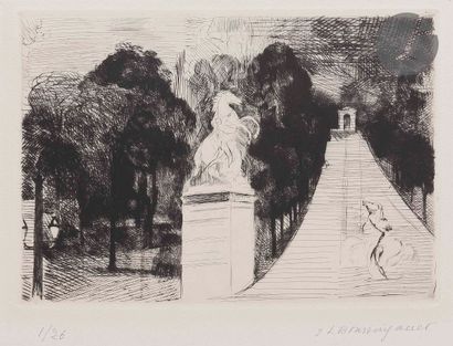 null Jean-Louis Boussingault (1883-1943
)Suite of sixteen etchings by Boussingault....