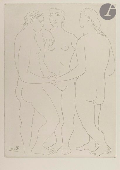 
Pablo Picasso (1881-1973)



Les Trois amies....