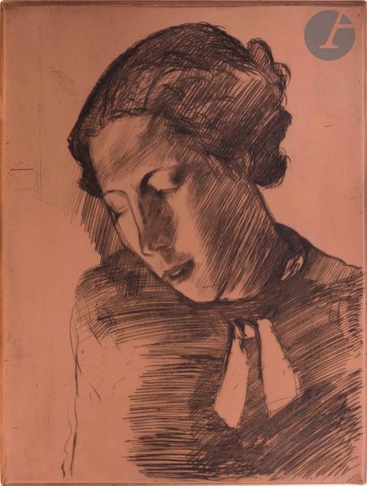Pierre Guastalla (1891-1968)
Femme en buste,...