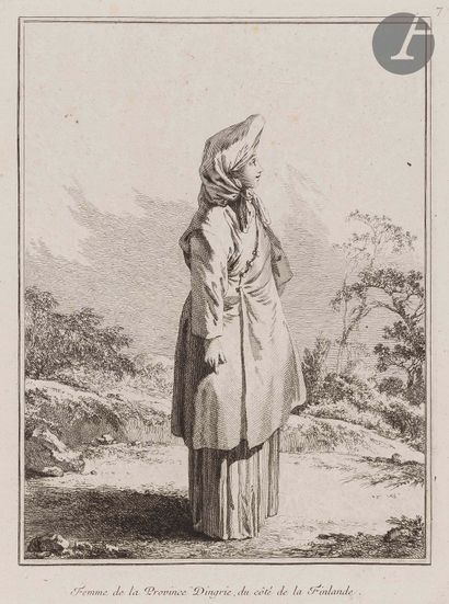 null Jean-Baptiste Le Prince (1734-1781)
Sujets russes et finlandais : costumes de...