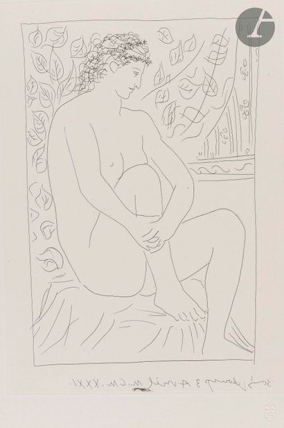 
Pablo Picasso (1881-1973)



Femme nue assise...