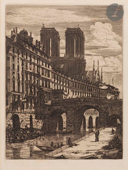 Charles Méryon (1821-1868)
Le Petit pont....