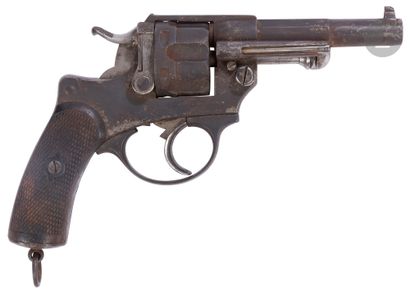 null Revolver d’officier modèle 1874 S 1875, six coups, calibre 11 mm
Carcasse gravée...