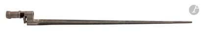 null RUSSIA 
Bayonet with socket model 1891 / 30. 
Punched and stamped elbow. 
Triangular...