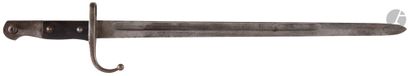 null TURKEY - OTTOMAN EMPIREBayonet
model 1890. 
Handle with wooden plates and steel...