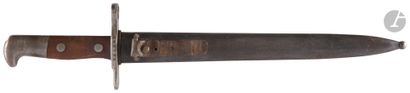 null SWITZERLAND 
Bayonet model 1889 
Handle with wooden plates. Iron mounting. Die-cast...