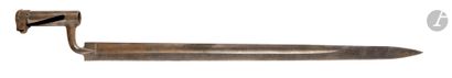 null AUSTRIA 
Bayonet sword with socket model 1854. 
Bushing with low ferrule. Elbow...