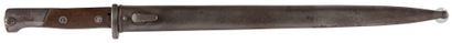 null YOUGOSLAVIA 
Bayonet model 1924. 
Handle with plates of wood. Iron mounting,...