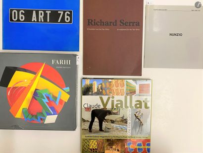 null Set of 9 monographic works, exhibition catalogs and miscellaneous: 

- Alexandre...