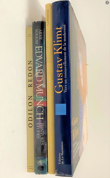 Set of 4 monographic books and exhibition...