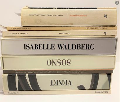 null Set of 11 monographic books, exhibition catalogs and sales catalogs: 

- Bernar...