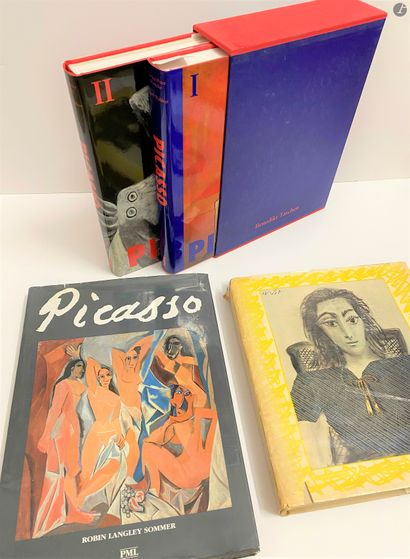  Ensemble de 18 ouvrages monographiques et catalogues d'exposition : 
- Pablo PICASSO...