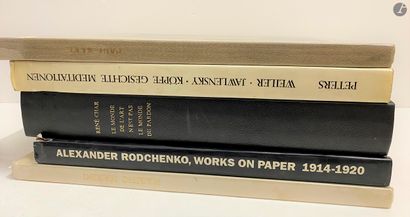 null Set of 5 monographic books, exhibition catalogs and miscellaneous: 

- Paul...