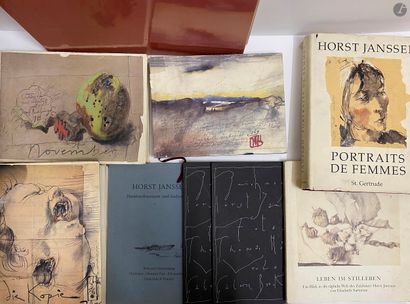 null Horst JANSEN : ensemble de 5 ouvrages monographiques et catalogues d'exposi...
