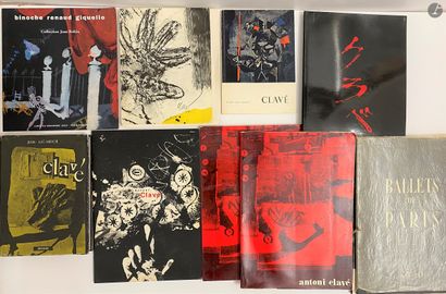 Antoni CLAVE : ensemble de 19 ouvrages dont...