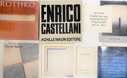 null 
Ensemble de 10 ouvrages monographiques, catalogues d'exposition et divers :...