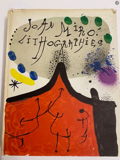  MIRO, Joan Miro Lithographe, 2 volumes : 
- Vol I (1930-1951), Michel Leiris, Fernand...