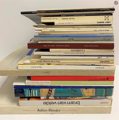 null Ensemble de 36 ouvrages monographiques et catalogues d'exposition et divers...